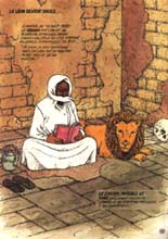 serigne touba et le lion